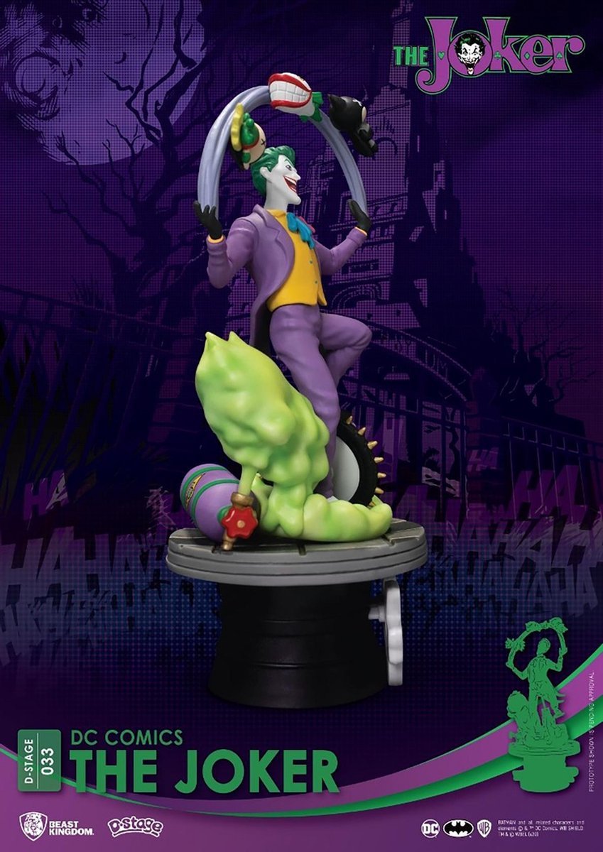 DC Comics - Diorama-033 - The Joker - flash vidéo