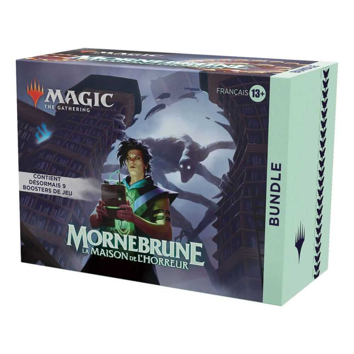 Magic: The Gathering - Bundle Mornebrune : La Maison de l’Horreur (9 boosters de Jeu, 30 cartes de terrain et accessoires) - flash vidéo