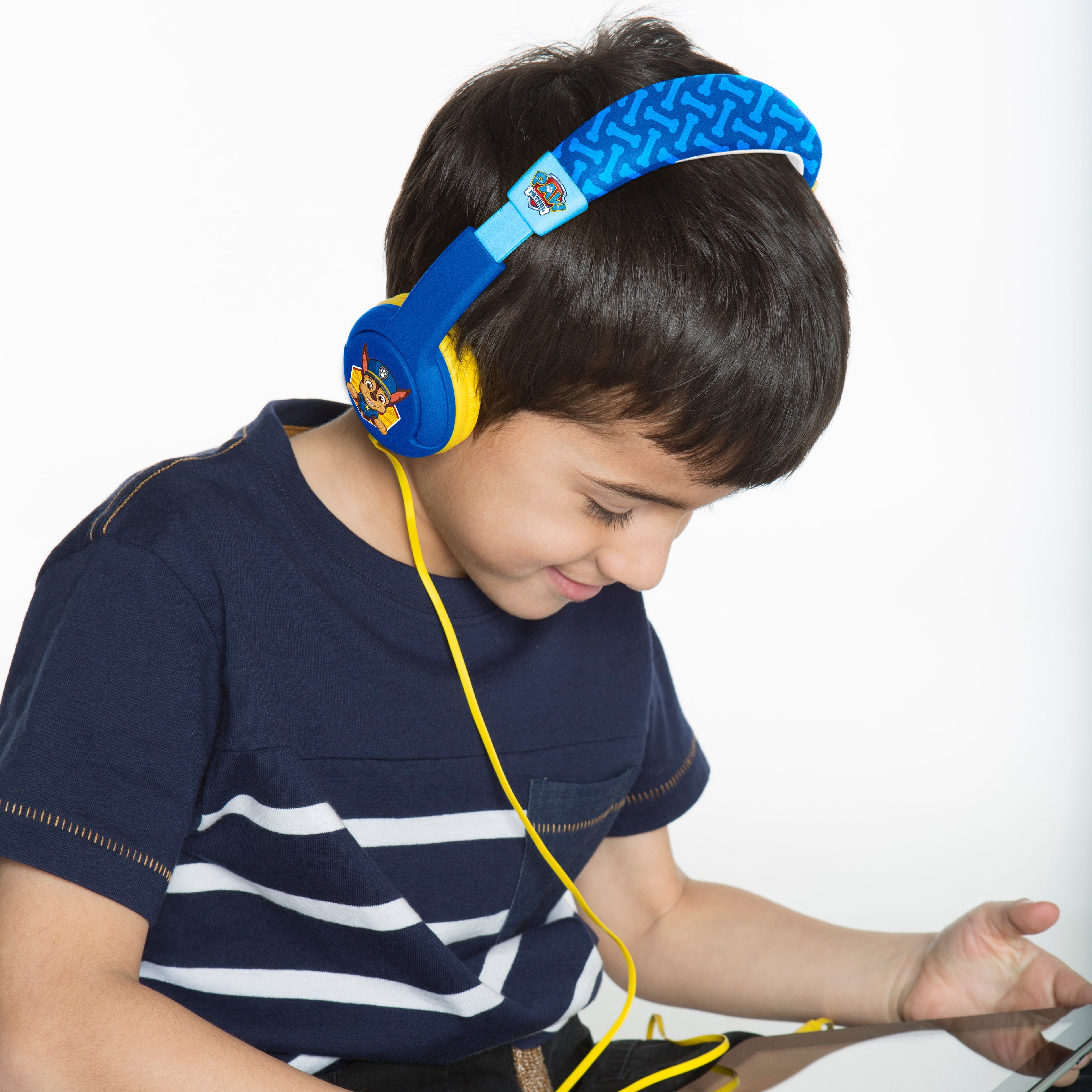 PAW Patrol : La Pat' Patrouille - Casque audio Chase pour enfants - flash vidéo