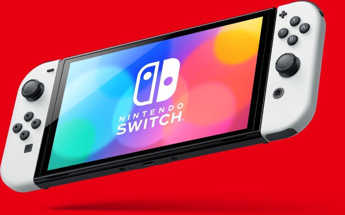 Nintendo Switch OLED Model with Docking & Joy-Con Pair White - flash vidéo