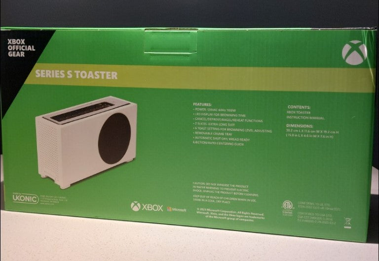 UKON!C - Microsoft - Grille-pain Xbox Series S - flash vidéo