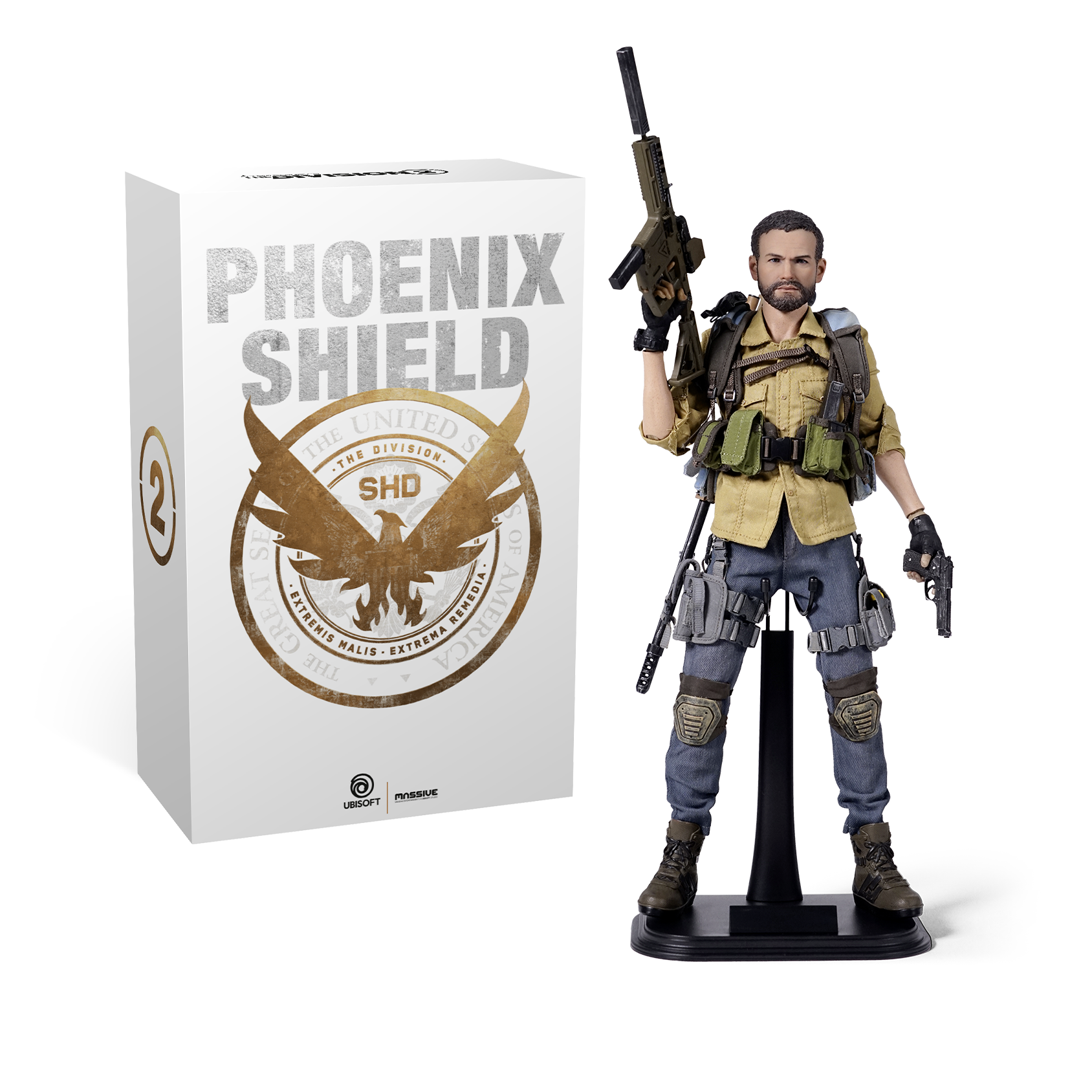 Tom Clancy's The Division 2 Phoenix Shield Figure - flash vidéo