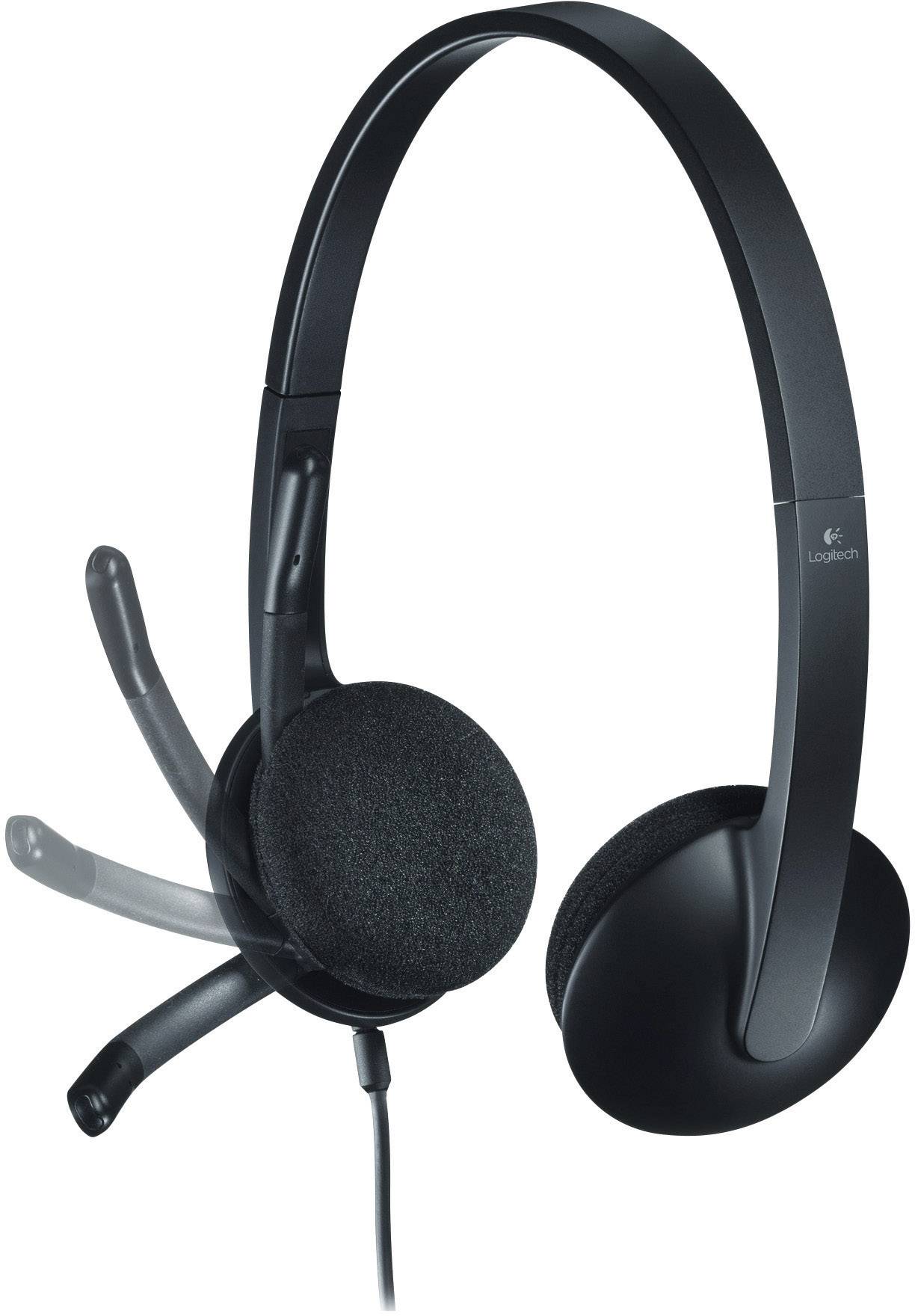 Logitech - Casque USB pour ordinateur H340 - Noir - flash vidéo