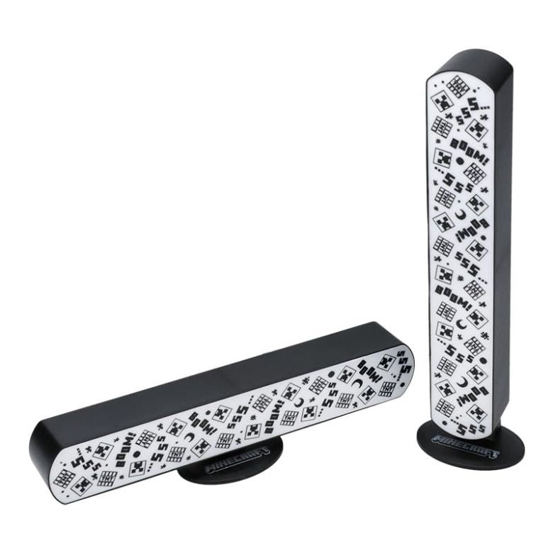 Minecraft - Set de 2 barres lumineuses avec télécommande - flash vidéo