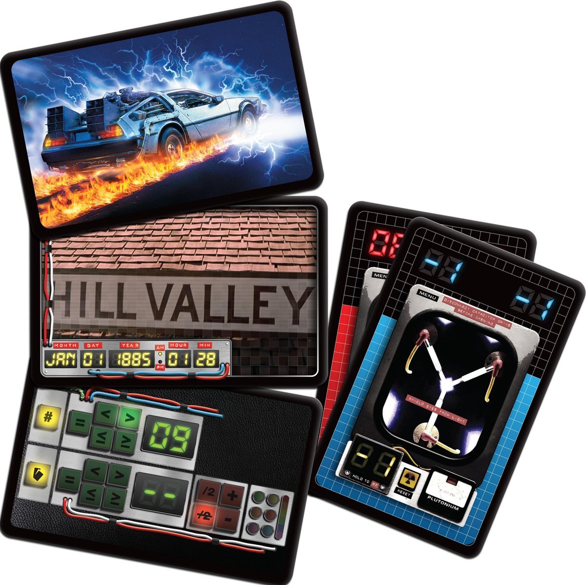 Shuffle - Retour vers le Futur (Back to the Future) - Jeu de Cartes - flash vidéo
