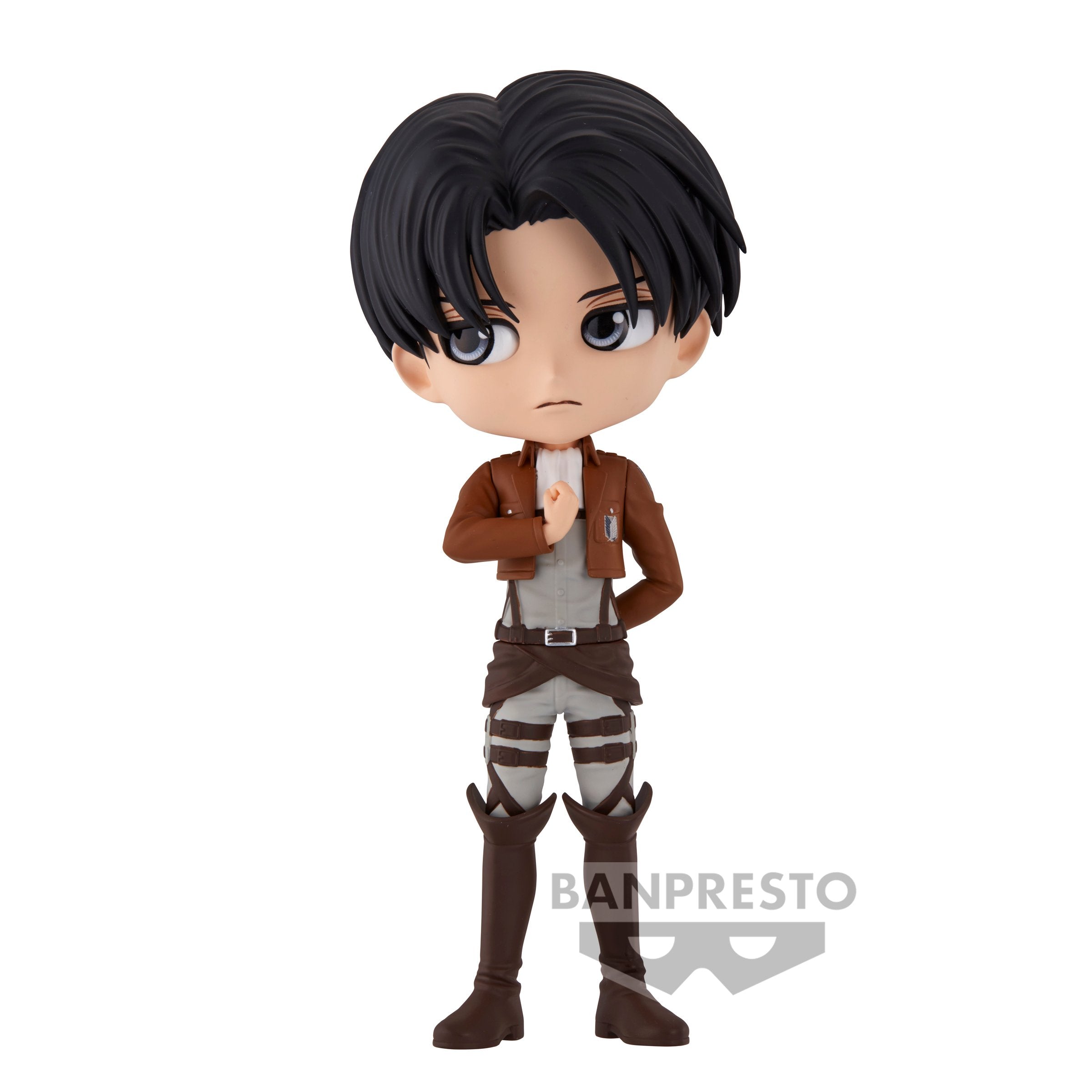Attack on Titan Q Posket - Levi Ackerman Vol.2 (Ver.A) - Statue 14cm - flash vidéo