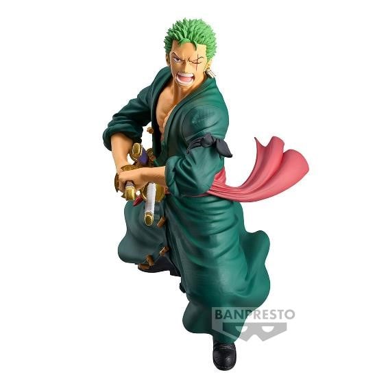 One Piece - Grandista - Roronoa Zoro Statue 22cm - flash vidéo