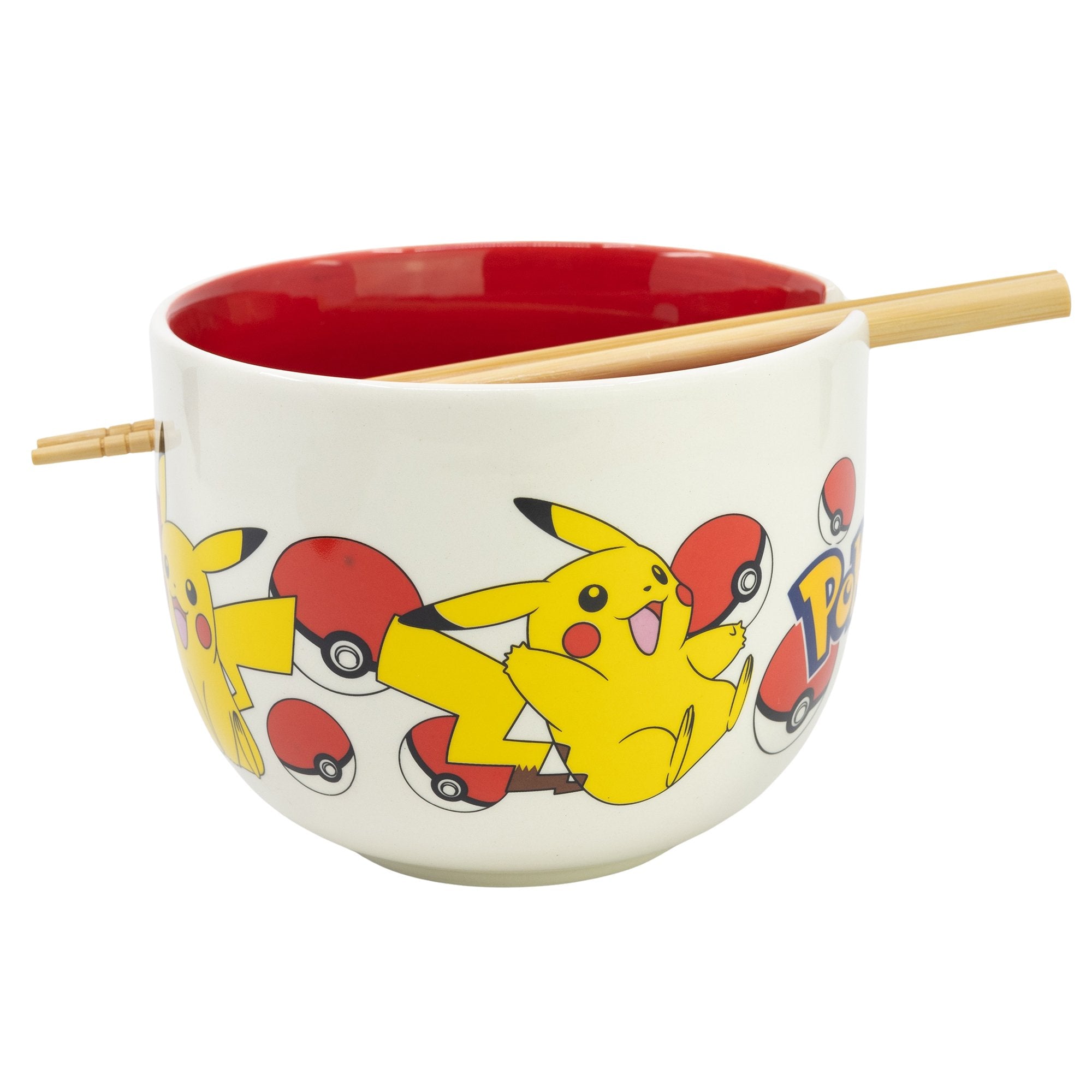 Pokémon - Bol à ramen avec baguettes Pikachu - flash vidéo