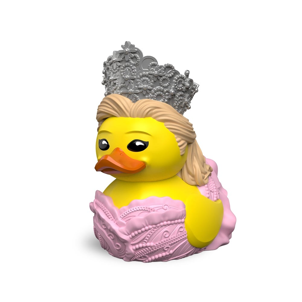 Numskull - Mini TUBBZ Canard de bain - Wicked - Glinda Upland (Édition baignoire) - 8cm - flash vidéo