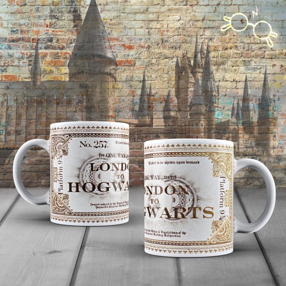 Wizarding World - Harry Potter - Mug - Londres vers Poudlard - flash vidéo