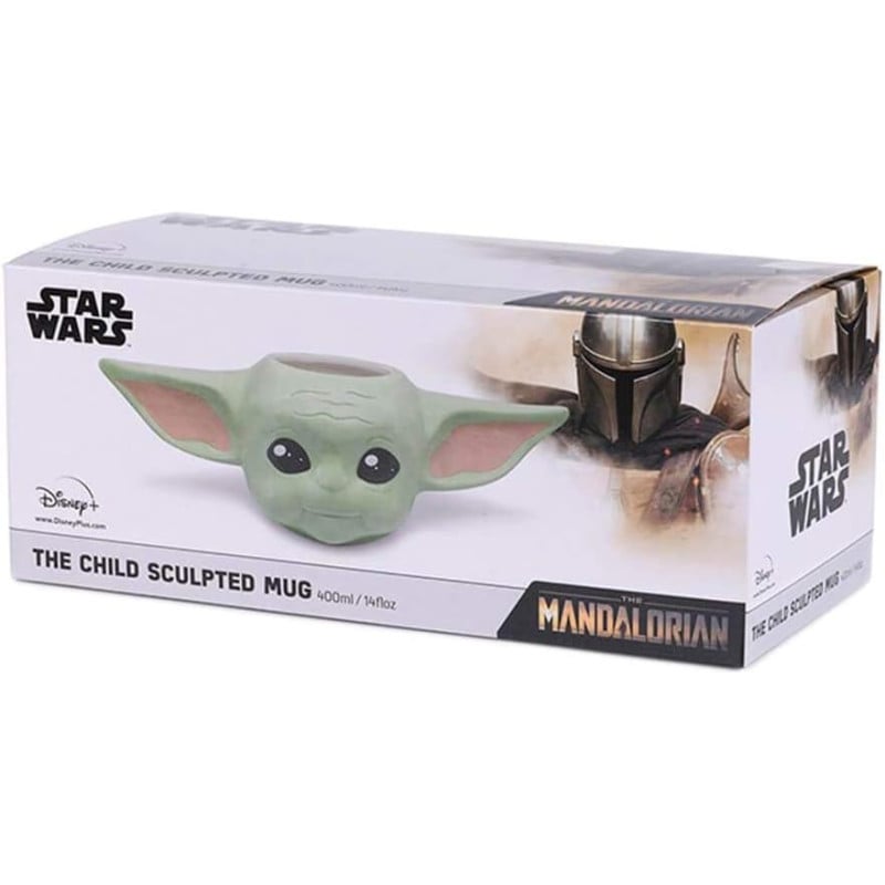 Star Wars - Le Mandalorien - Mug 3D Grogu 400ml - flash vidéo