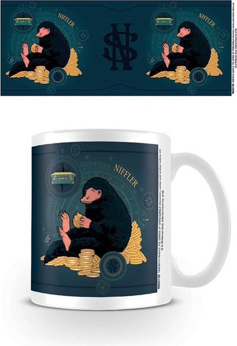 Les Animaux fantastiques - Le Crime de Grindelwald Niffler Coffee Mug 315ml - flash vidéo