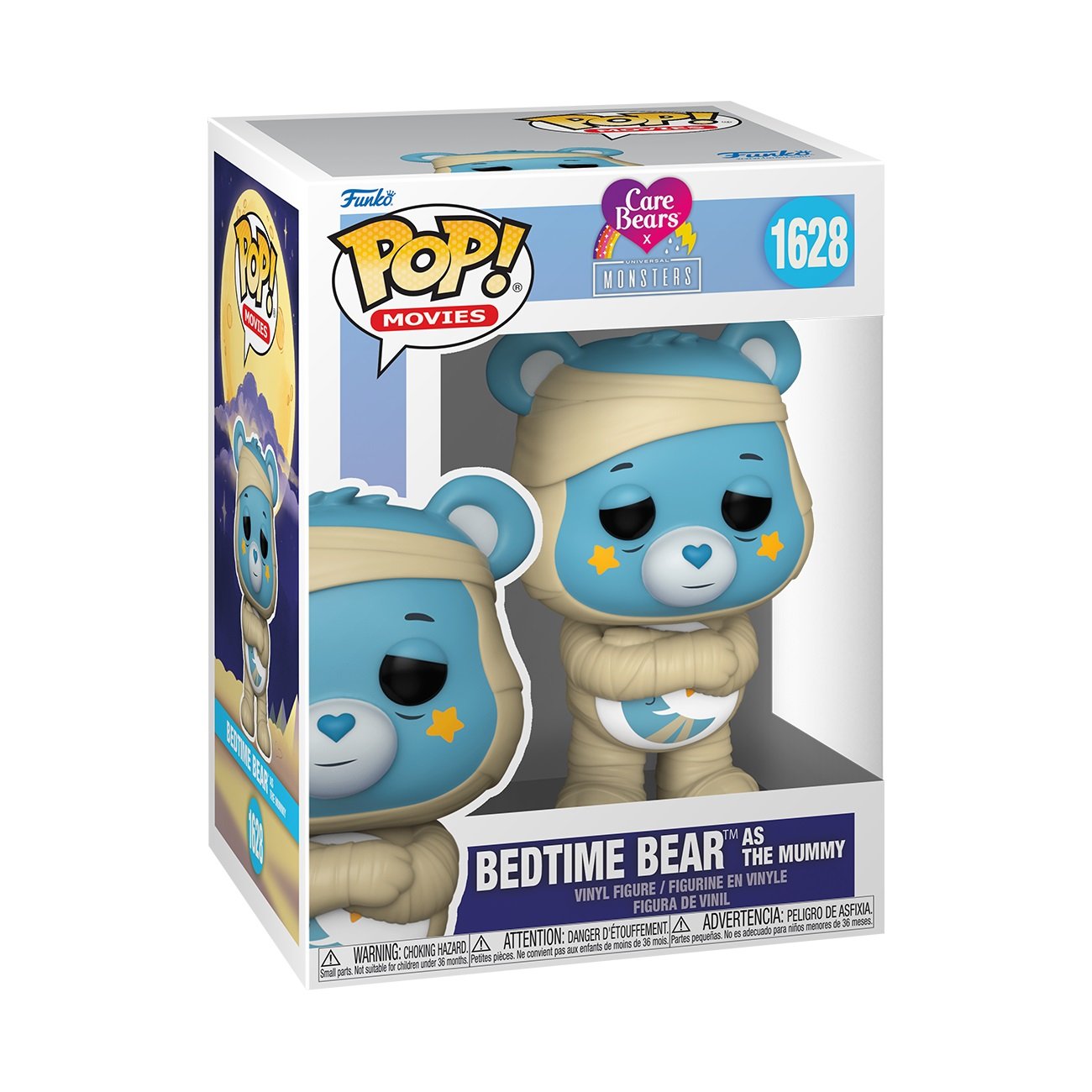 Funko Pop! Movies: Carebears x Universal Monsters - Bedtime Bear as The Mummy - flash vidéo