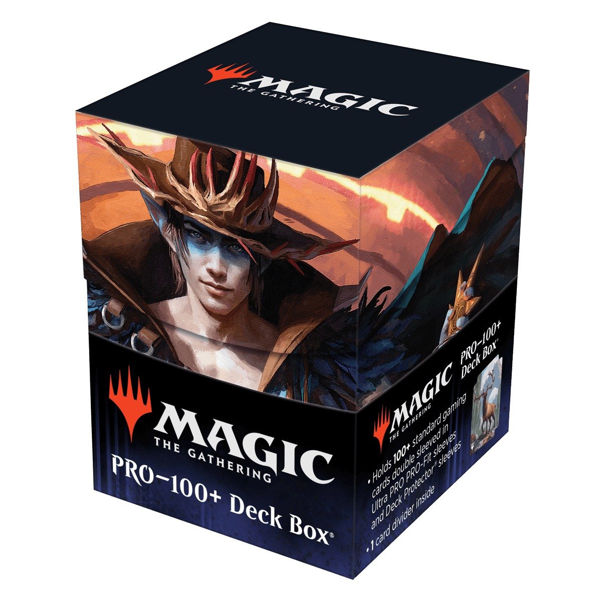 Ultra Pro - Magic: The Gathering - Outlaws of Thunder Junction - 100+ Deck Box Oko, le meneur - flash vidéo