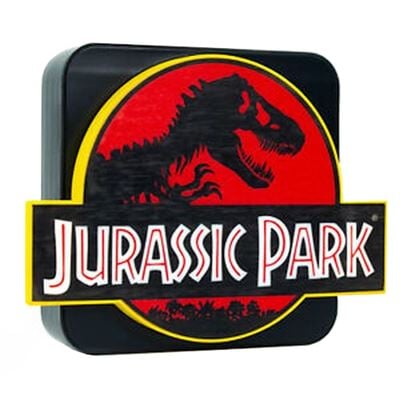 Jurassic Park - Lampe de bureau / Applique murale 3D Logo de Jurassic Park - flash vidéo