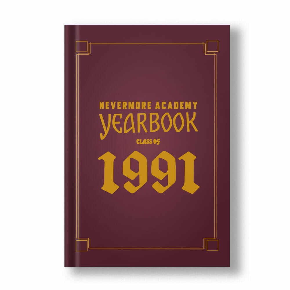 Netflix - Mercredi - Cahier A5 - Académie Nevermore - flash vidéo