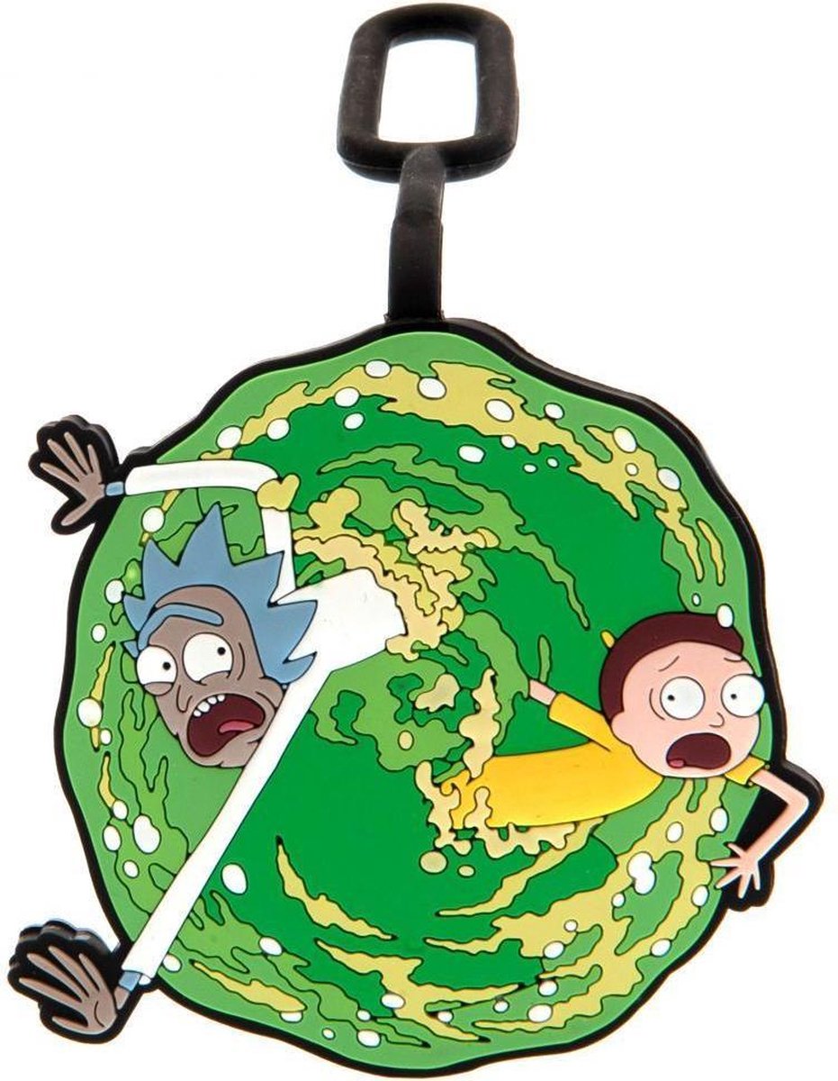 Warner Bros - Rick et Morty - Étiquette de Bagage Portail - flash vidéo