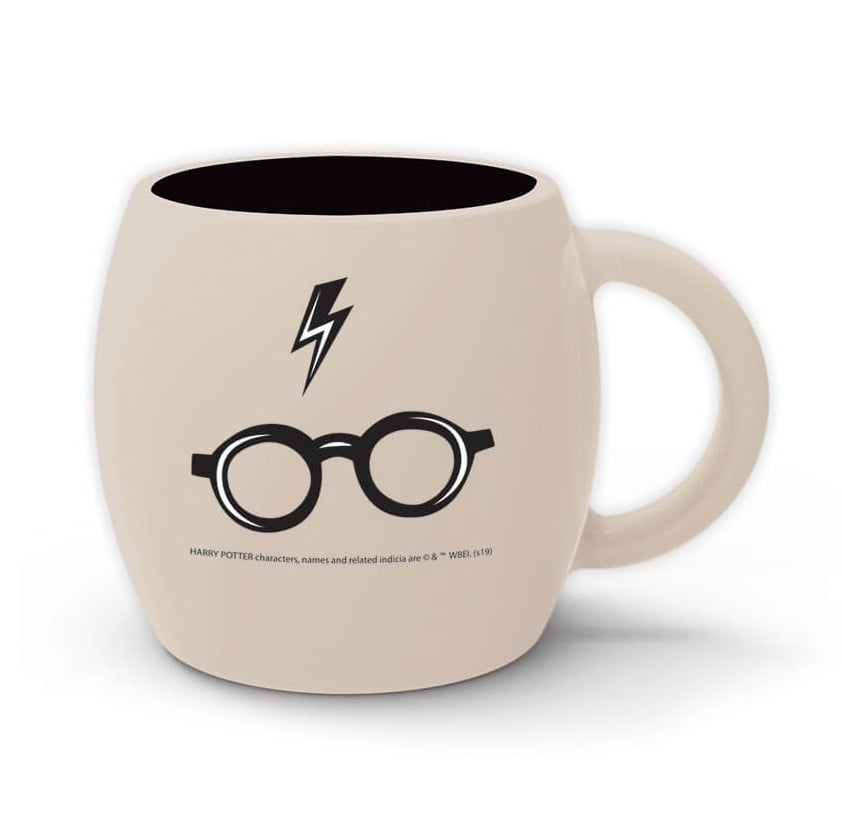 Harry Potter - Tasse globe en céramique Éclair et lunettes - 380ml - flash vidéo