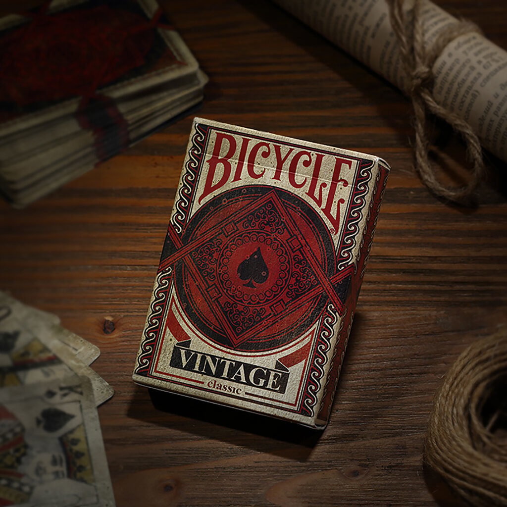 Bicycle - Carte de jeu Standard 56 pièce(s) Vintage - flash vidéo