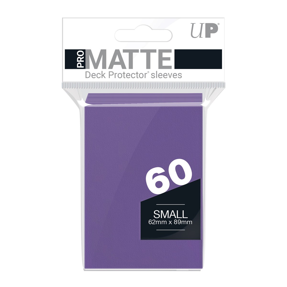 Ultra Pro - PRO-Matte Sachet de 60 protèges cartes petit format Violet (62 x 89 mm) - flash vidéo
