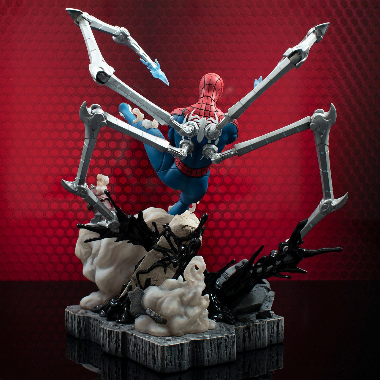 Diamond Select Toys - Marvel Gallery Gamerverse - Spider-Man 2 Deluxe Statue PVC 29cm - flash vidéo