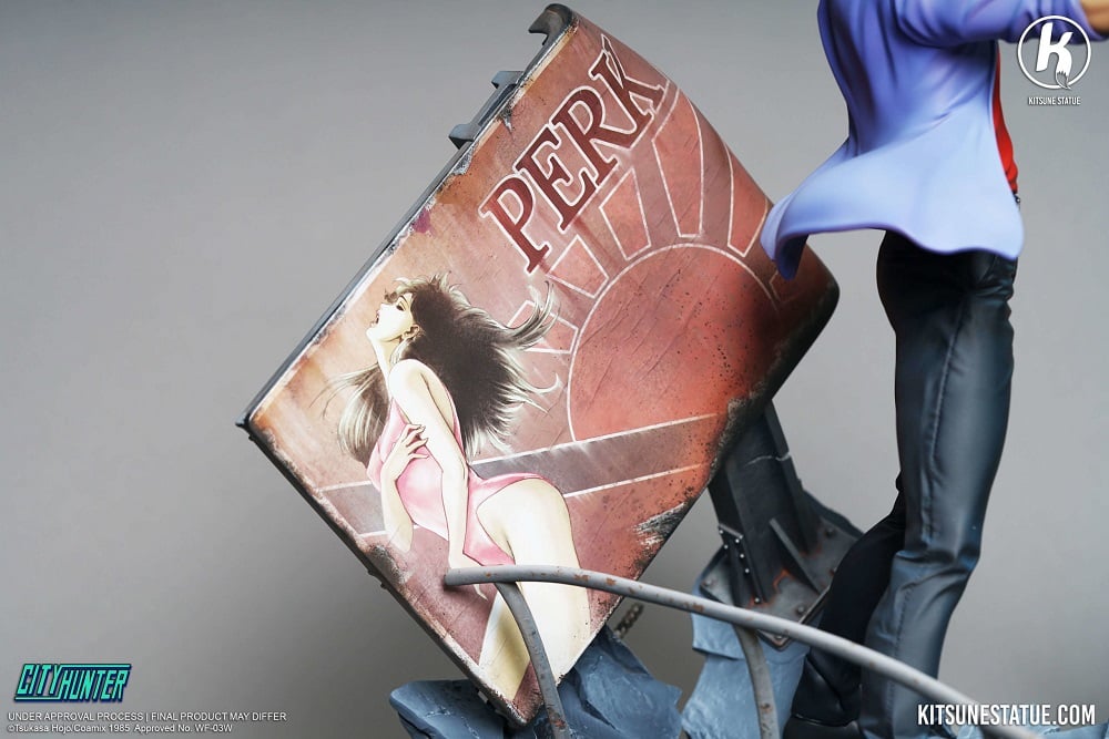 Legend Figure - City Hunter - Ryô Saeba (Nicky Larson) 1/6 Statue 36cm - flash vidéo