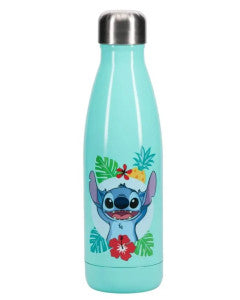 Lilo & Stitch - Bouteille d'eau en métal Stitch - flash vidéo