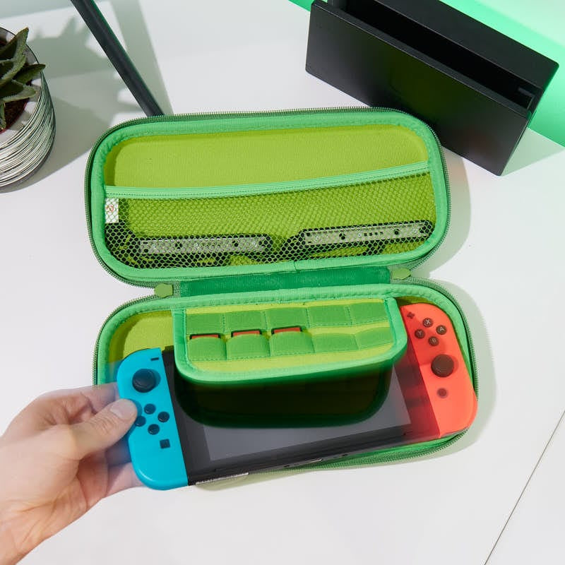 SOS Fantômes - Housse de transport Slimer pour Nintendo Switch - flash vidéo