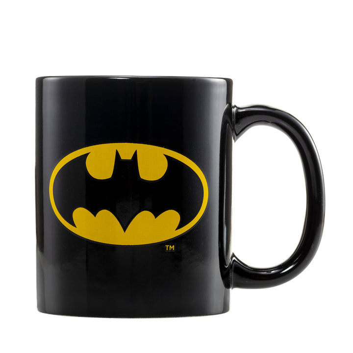 Batman - Coffret cadeau avec tasse 315ml et paire de chaussette EU 41-45 "Logo" - flash vidéo