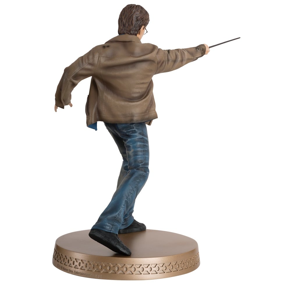 Harry Potter - Méga statue de Harry Potter en position de combat - flash vidéo