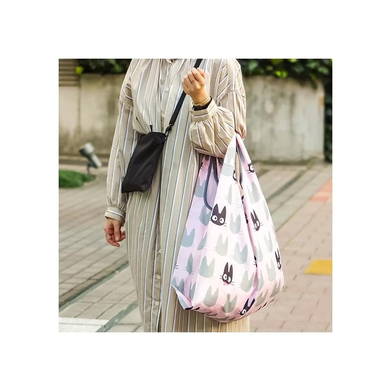 Kiki la petite sorcière - Sac pliable Silhouette de Jiji 40x20 cm - flash vidéo