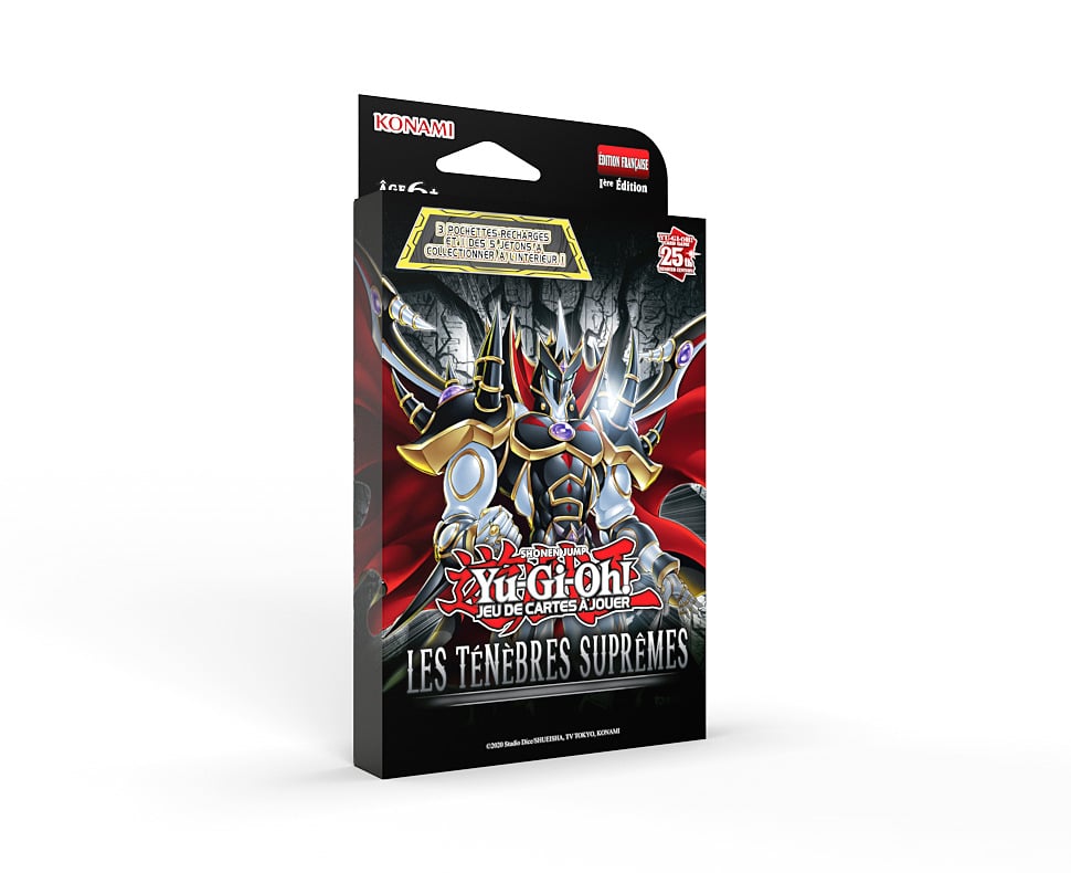 Yu-Gi-Oh! JCC - Pack de 3 Boosters Les Ténèbres Suprêmes (Blister cartonné) - flash vidéo