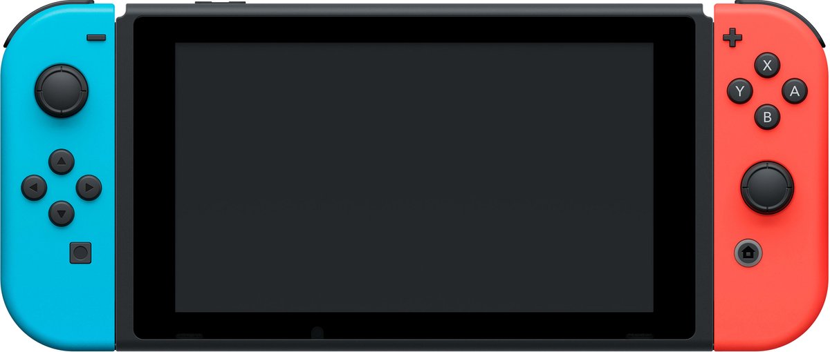 Nintendo Switch with Joy-Con Pair Neon Red and Blue - flash vidéo