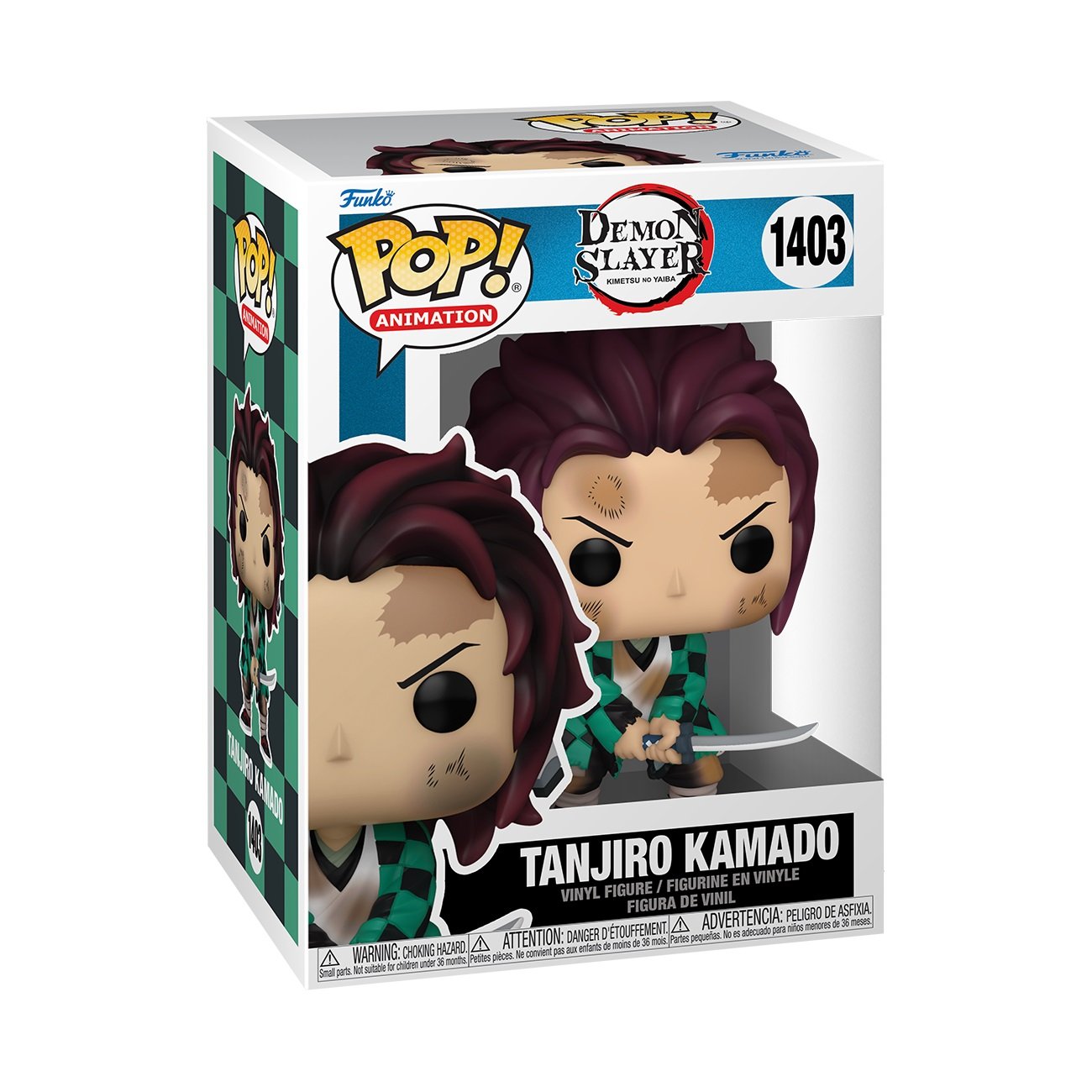 Funko Pop! Animation: Demon Slayer - Tanjiro Kamado (Training) - flash vidéo