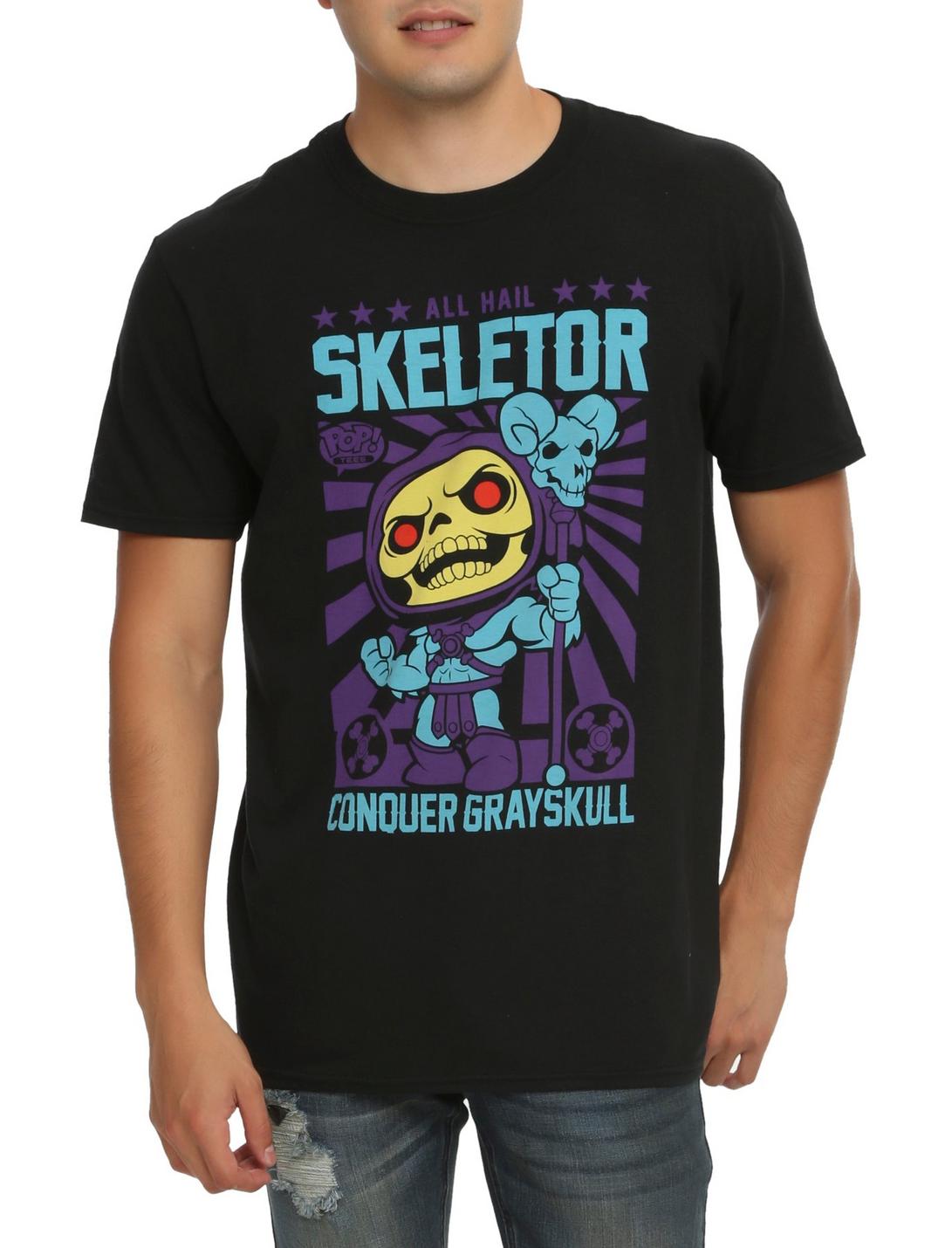 Funko Pop! Tees : All Hail Skeletor - XS - flash vidéo