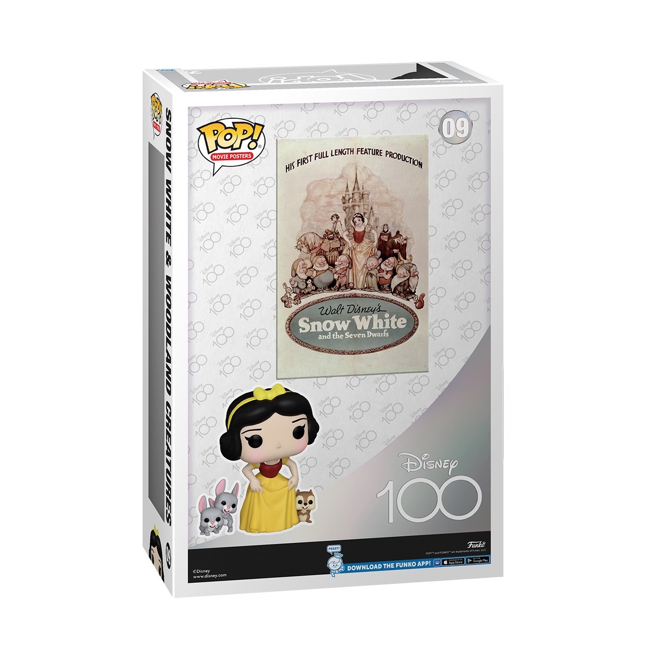 Funko Pop! Movie Poster Deluxe: Disney - Snow White - flash vidéo
