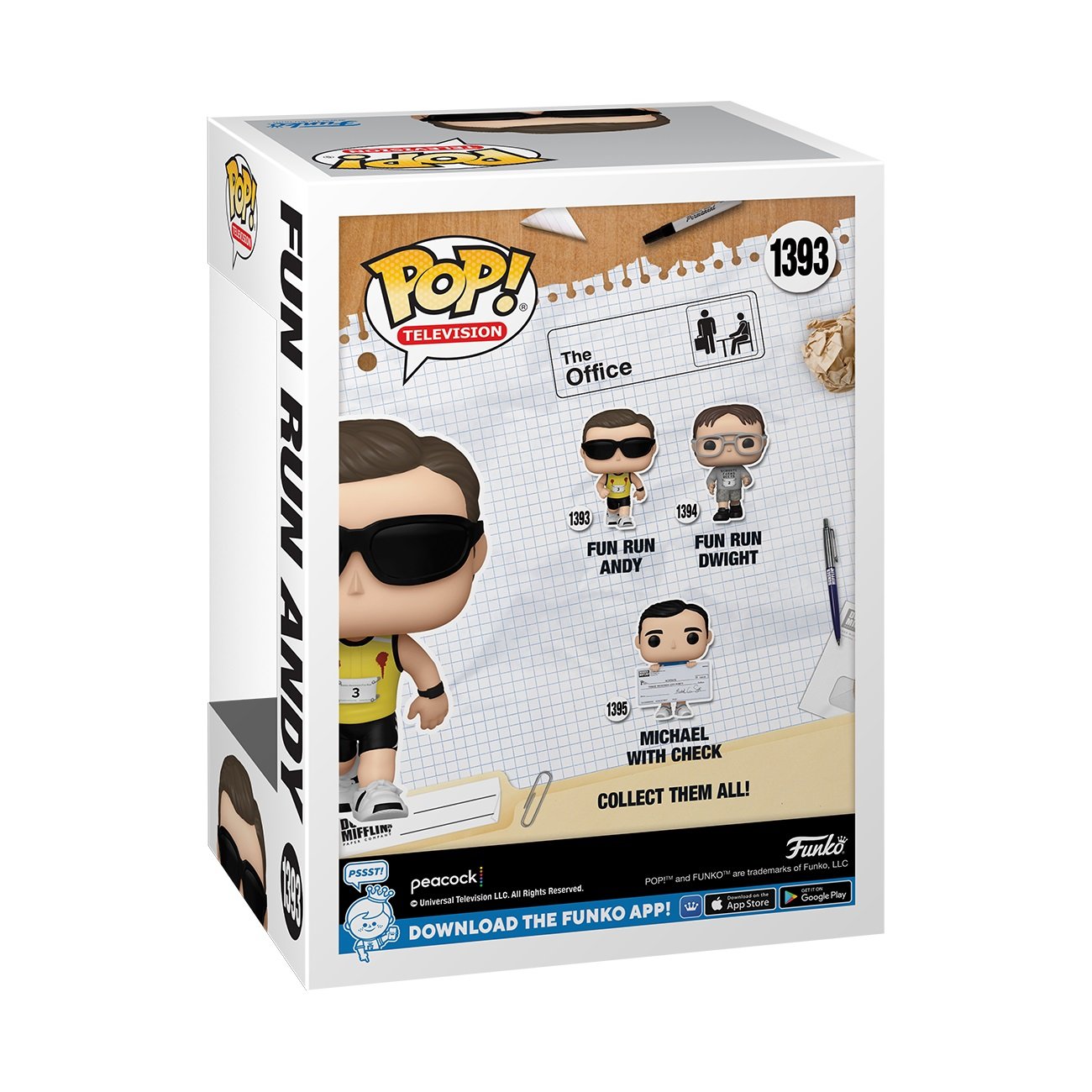 Funko Pop! TV: The Office - Fun Run Andy - flash vidéo
