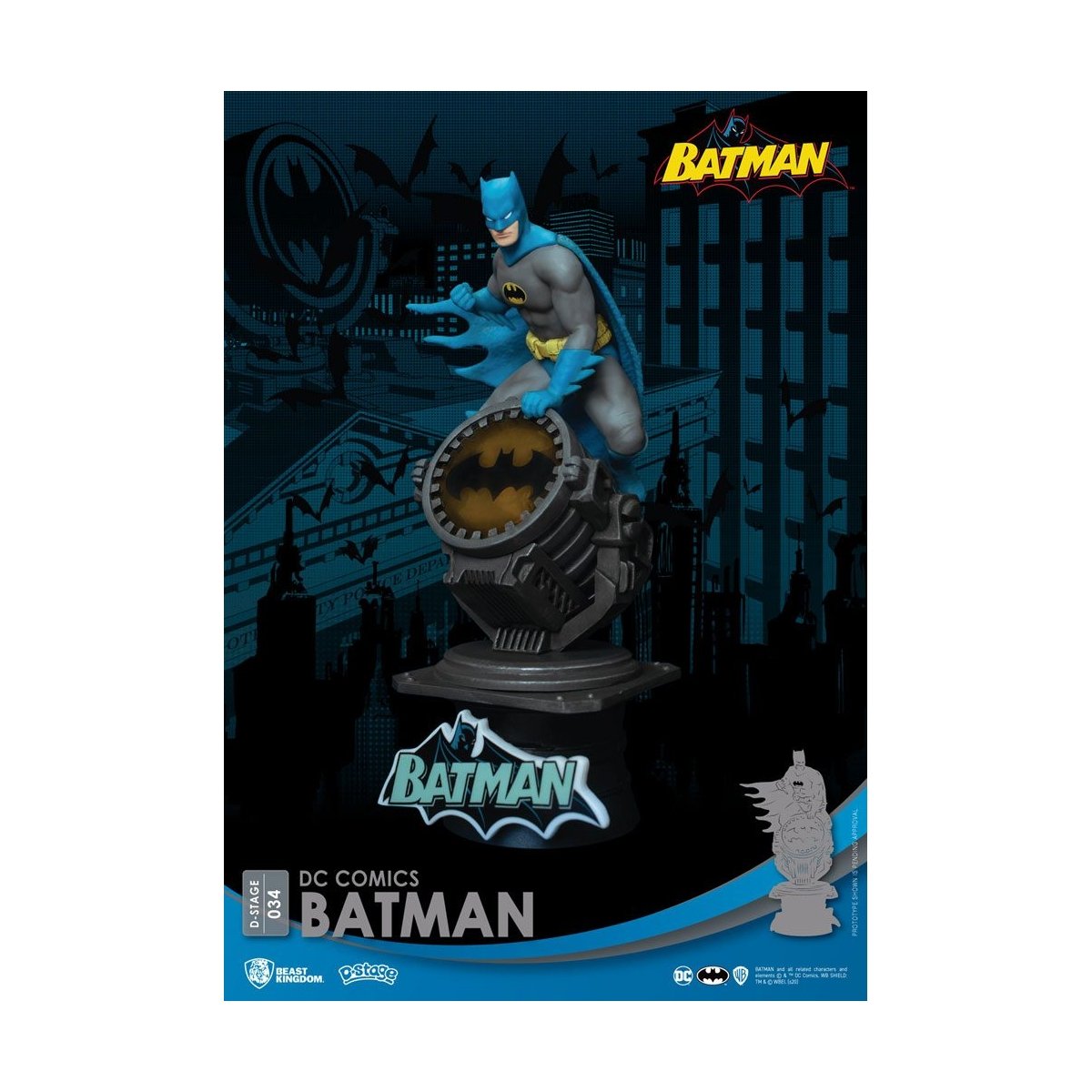 DC Comics - Diorama-034 - Batman - flash vidéo