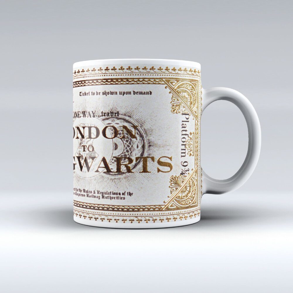 Wizarding World - Harry Potter - Mug - Londres vers Poudlard - flash vidéo