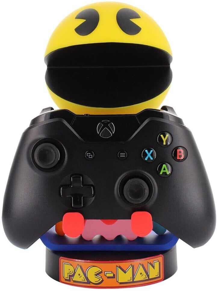Cable Guys R.E.S.T - Bandai - Pac-Man Support pour Téléphone et Manette - flash vidéo