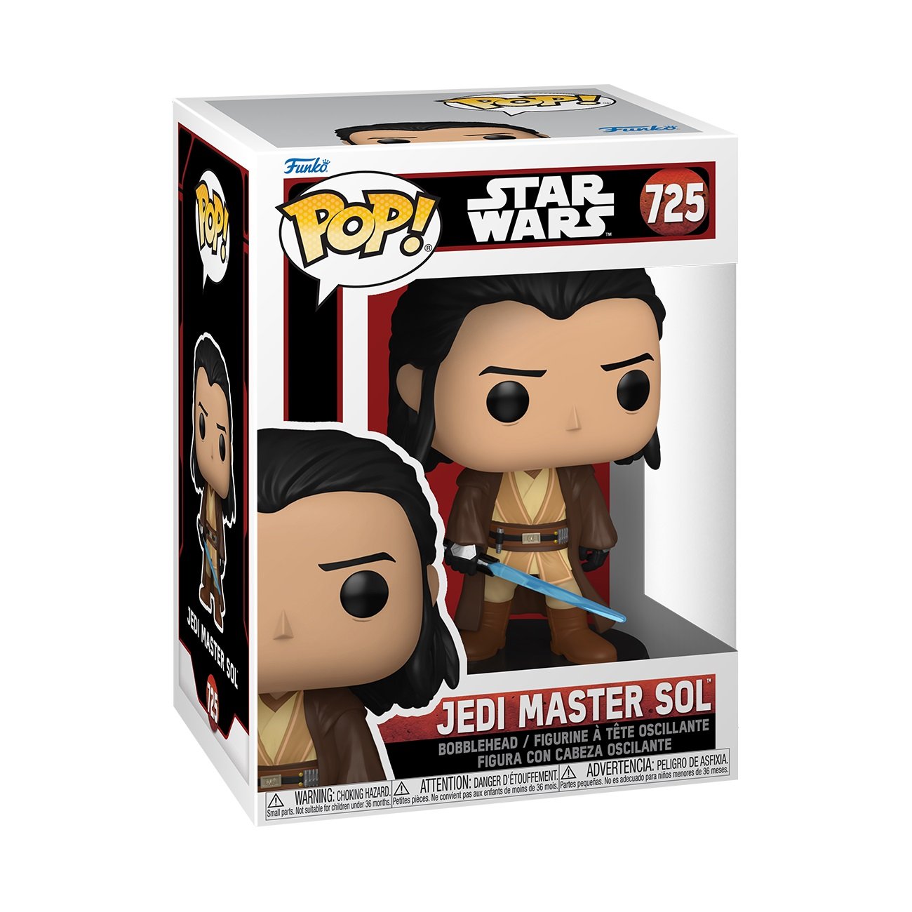 Funko Pop! Star Wars: The Acolyte - Jedi Master Sol - flash vidéo