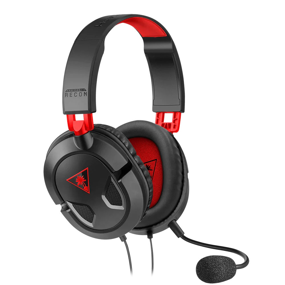 Turtle Beach - Casque de jeu filaire Recon 50 pour PC, Mac, PS5, PS4, Xbox Series X|S, Xbox One, Switch et Mobile - flash vidéo