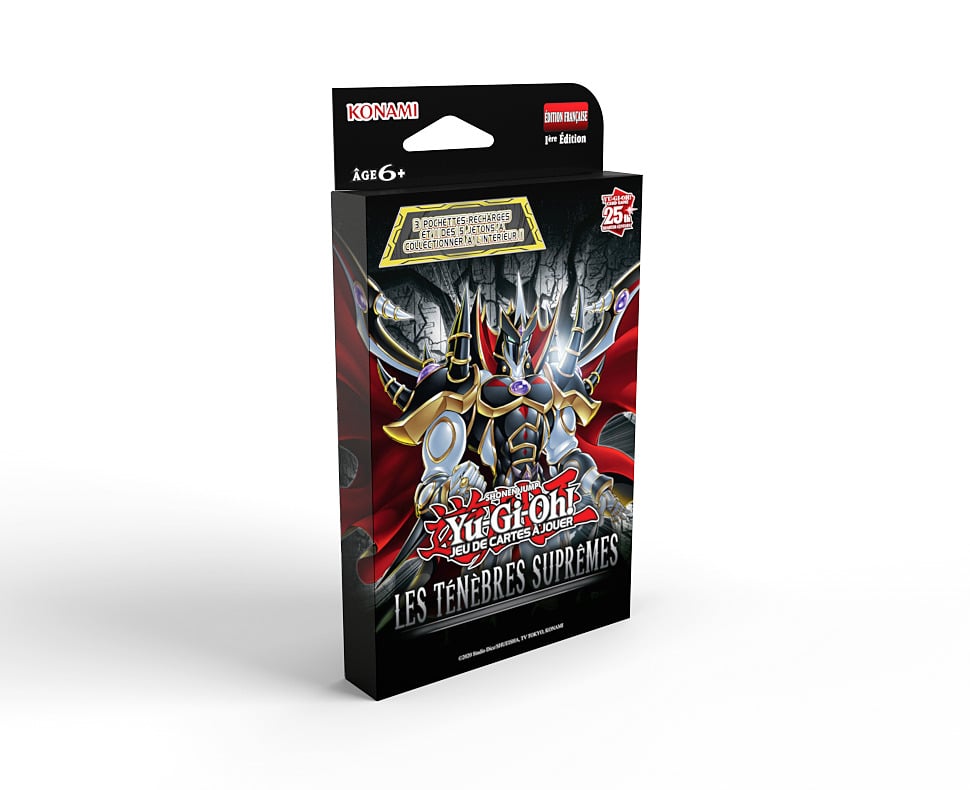 Yu-Gi-Oh! JCC - Pack de 3 Boosters Les Ténèbres Suprêmes (Blister cartonné) - flash vidéo