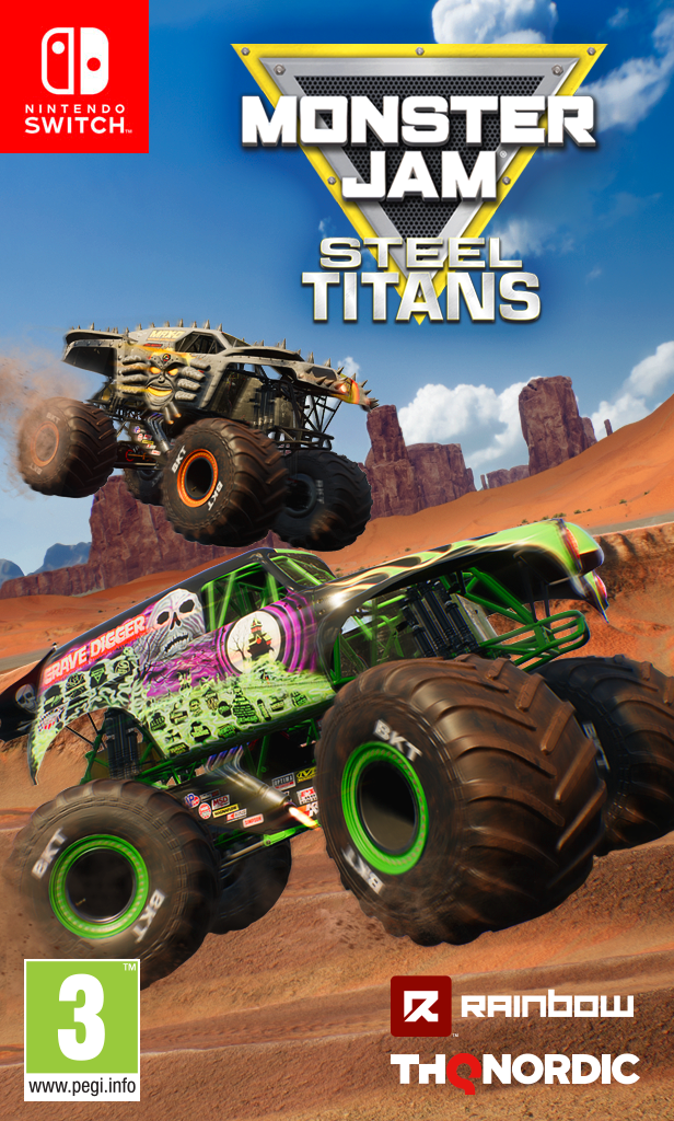 Monster Jam Steel Titans (Code-in-a-box) - flash vidéo