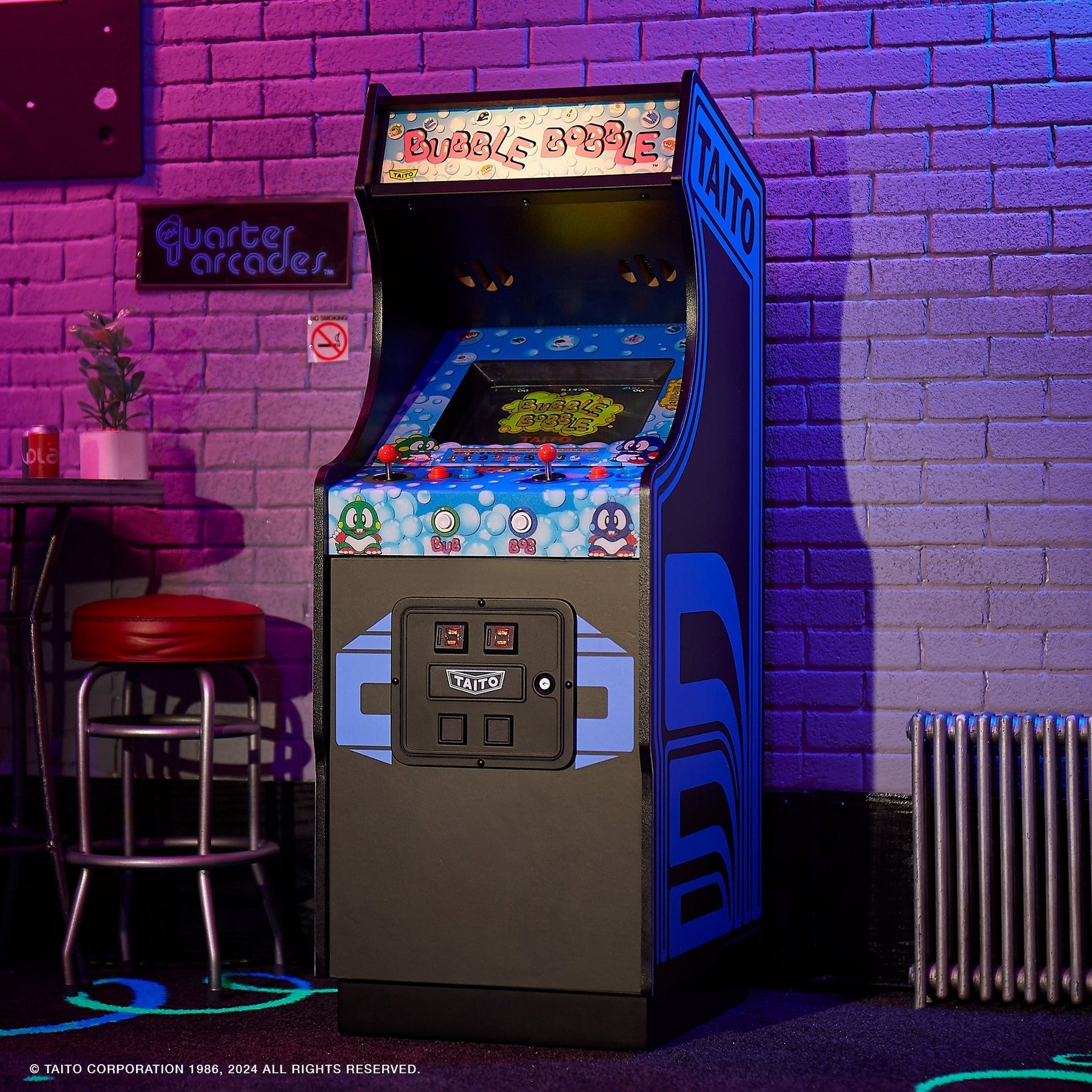 Numskull - Cabine d'arcade Bubble Bobble à l'échelle 1/4 - flash vidéo