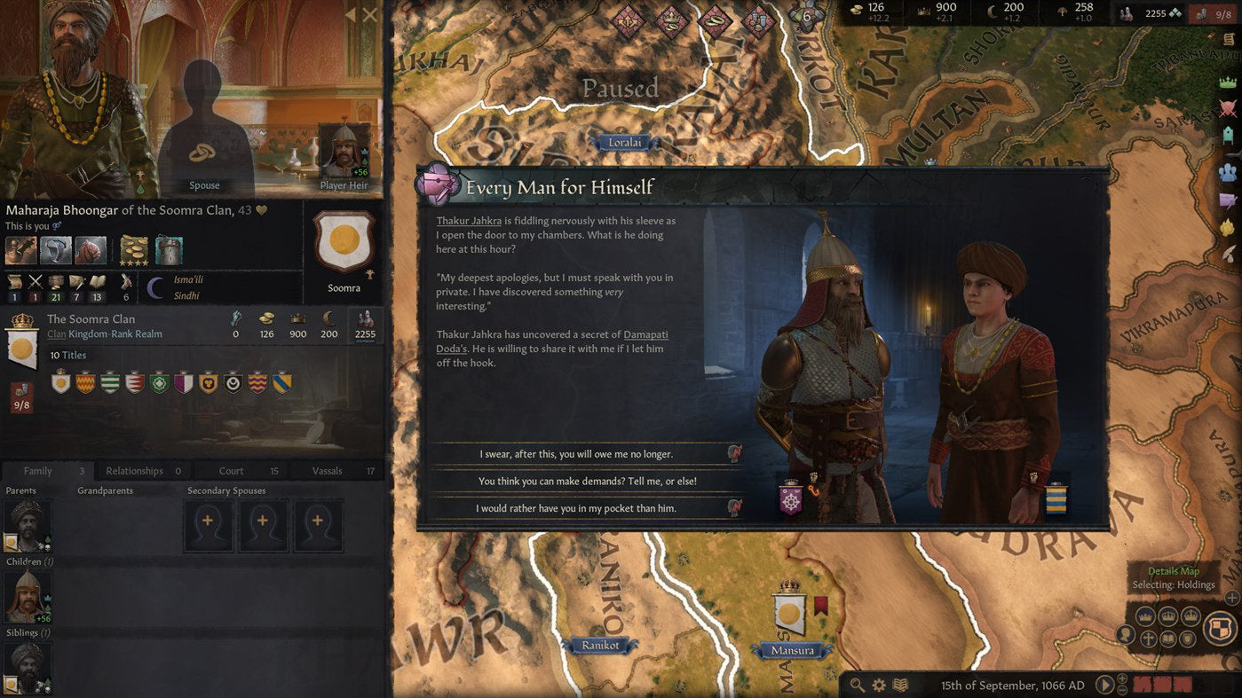 Crusader Kings III Day One Edition - flash vidéo