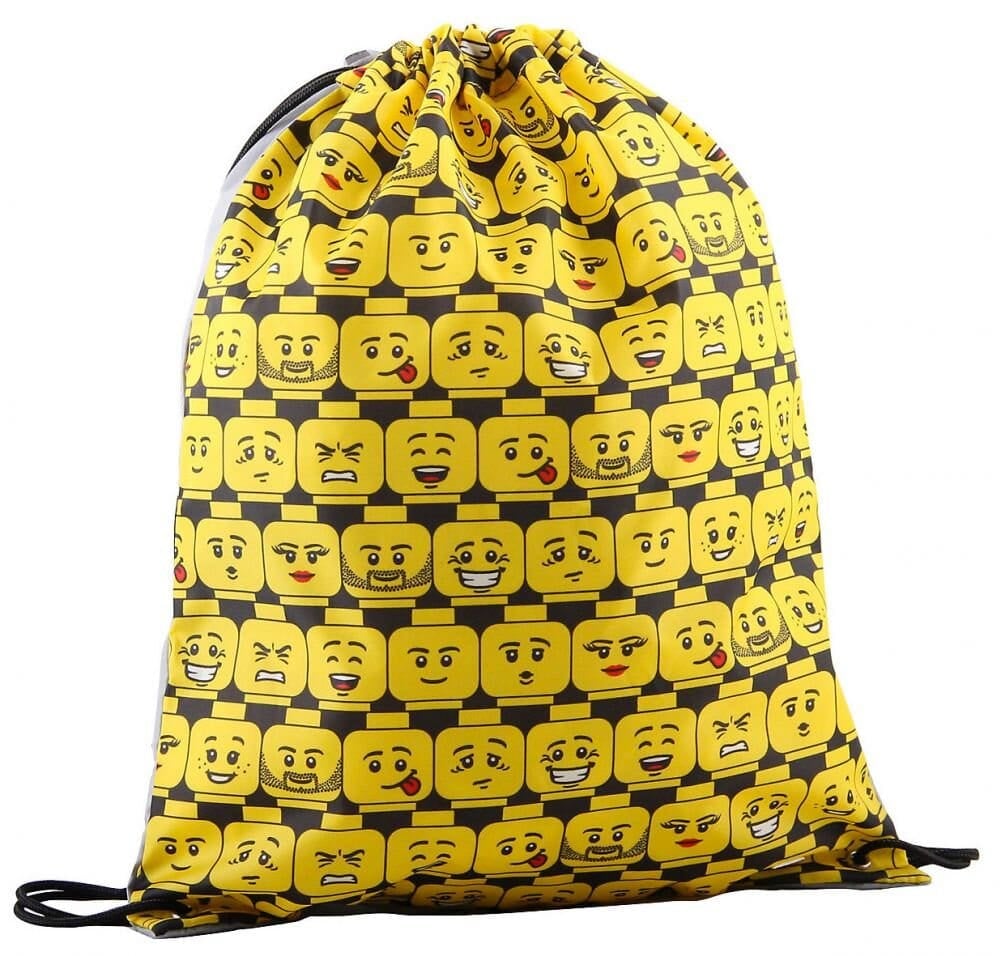 Sac de gym Lego Junior Visages de mini figurines 11L - flash vidéo