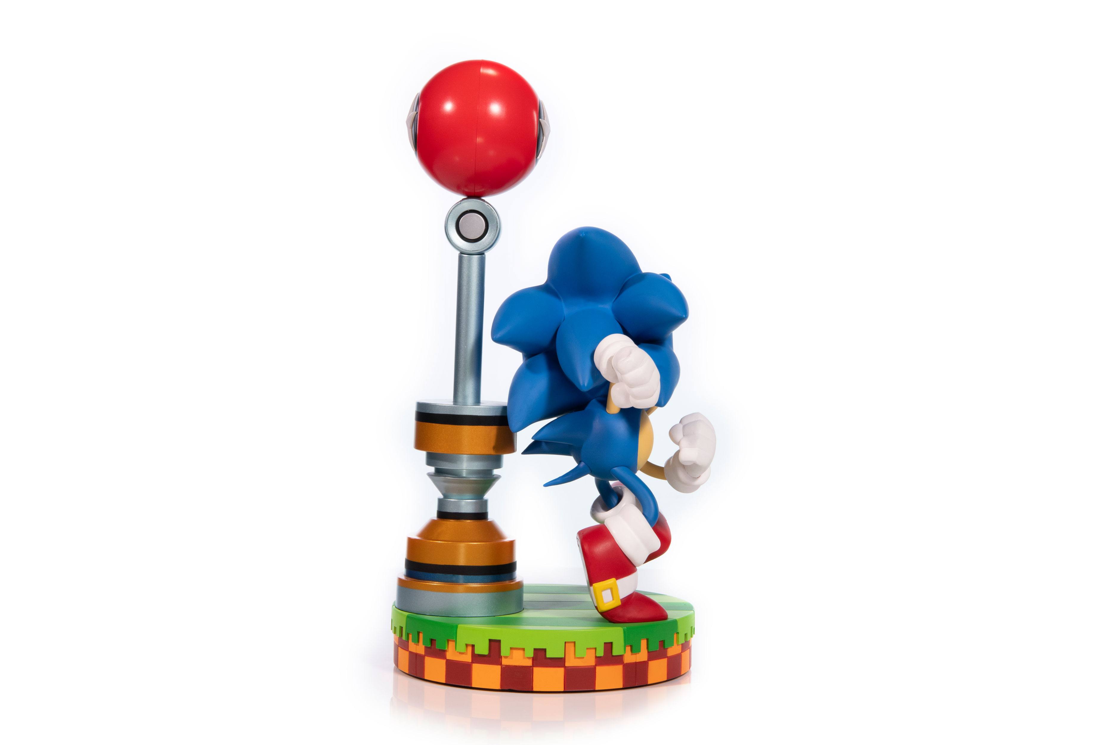 First 4 Figures - Sonic The Hedgehog - Sonic Diorama Statue Edition Standard 26cm - flash vidéo