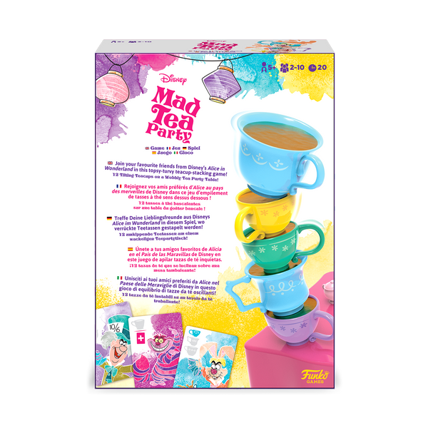 Funko Children's Game: Disney - Mad Tea Party - flash vidéo
