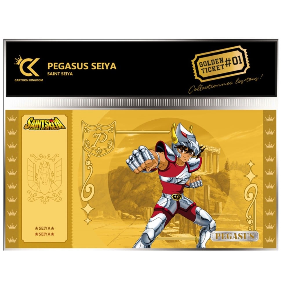 Cartoon Kingdom - Saint Seiya - Seiya Golden Ticket #01 - flash vidéo